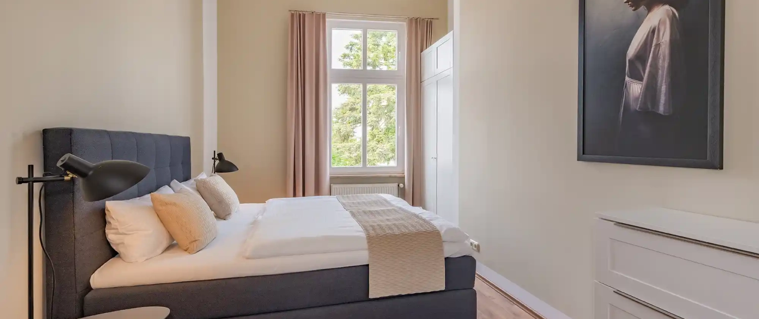 Ferienwohnung Waterblick Villa Carmen Schlafzimmer